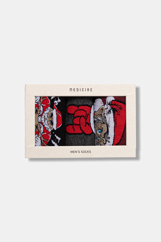 Odzież Medicine skarpetki bawełniane 3-pack RW25-LBMA03 multicolor