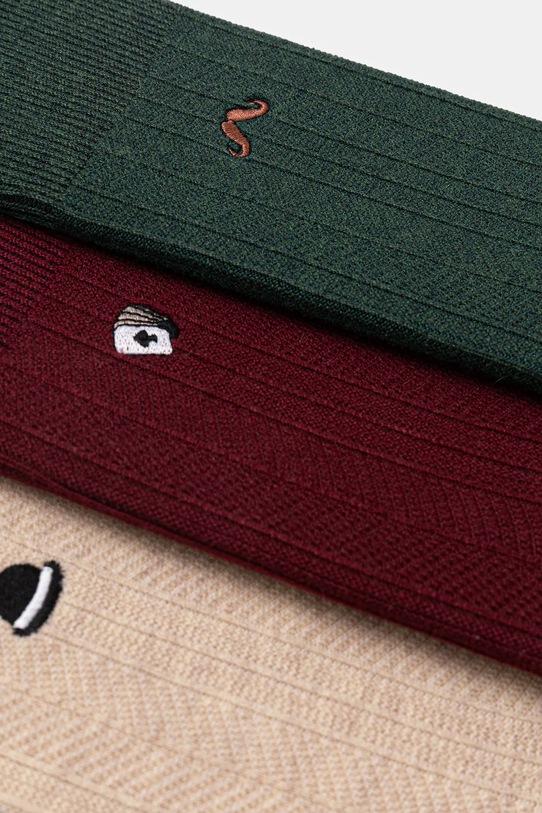 Medicine skarpetki z domieszką wełny 3-pack RW25-LBMA04 multicolor RW25