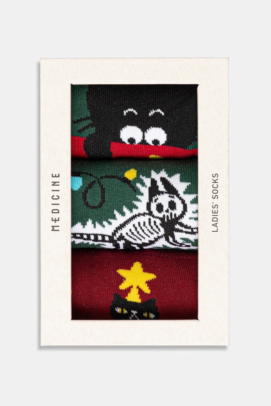 Odzież Medicine skarpetki bawełniane 3-pack RW25-LBMA05 multicolor