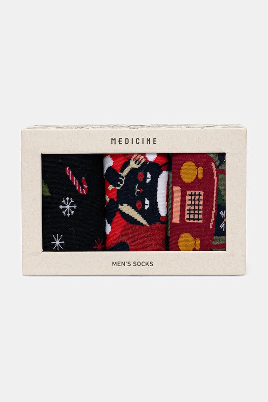 Odzież Medicine skarpetki bawełniane 3-pack RW25-LBMA08 multicolor