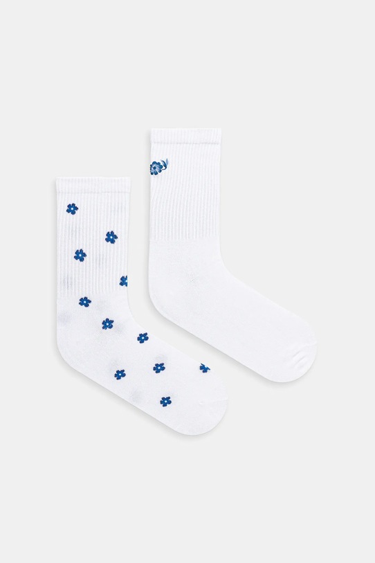 Medicine skarpetki 2-pack skarpetki długie biały RW25-LGD413