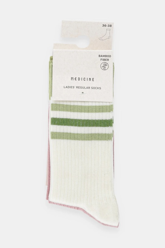 Odzież Skarpetki damskie z wiskozą bambusową (2-pack) RW25-LGD603 multicolor