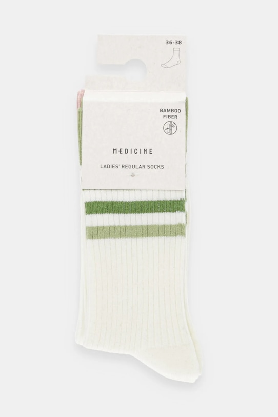 Odzież Skarpetki damskie z wiskozą bambusową (2-pack) RW25-LGD615 multicolor