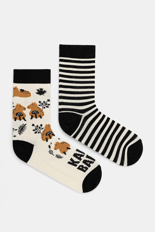 Medicine skarpetki bawełniane 2-pack animal multicolor RW25-LGD709