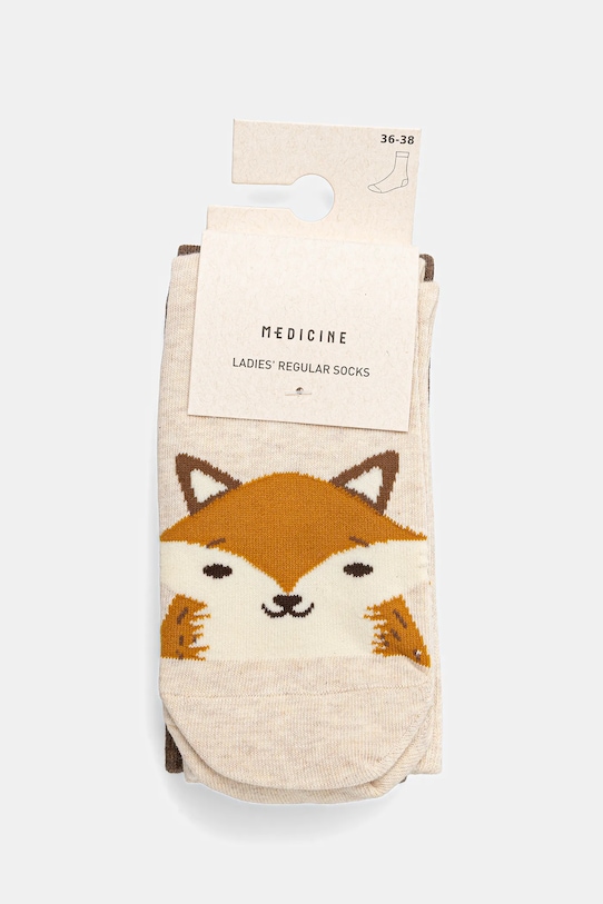 Odzież Medicine skarpetki bawełniane 2-pack RW25-LGD815 multicolor