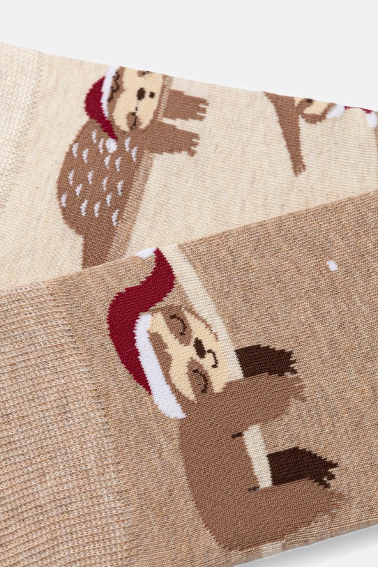 Bavlnené ponožky sviatočné (2-pack) RW25-LGDB03 viacfarebná RW25