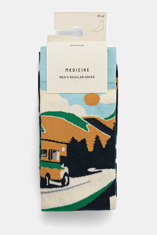 Odzież Medicine skarpetki bawełniane 2-pack RW25-LGM104 multicolor