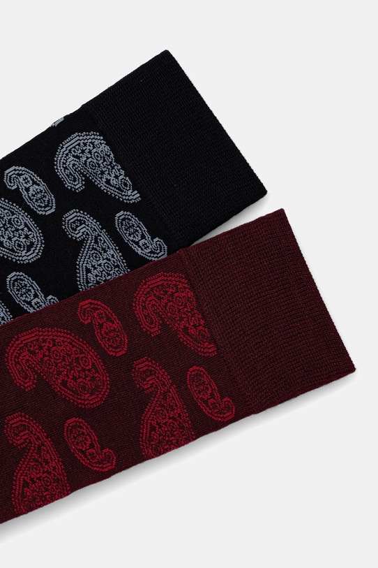 Skarpetki męskie wzorzyste (2-pack) RW25-LGM202 multicolor RW25