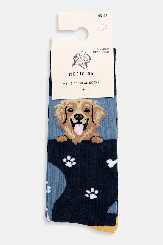 Abbigliamento Medicine calzini in cotone RW25-LGM403 blu navy