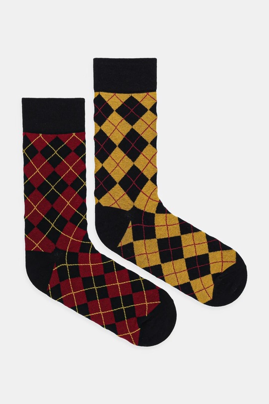 Medicine skarpetki bawełniane 2-pack skarpetki długie multicolor RW25-LGM618