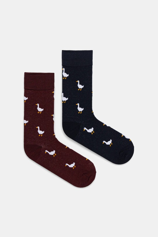 Medicine skarpetki bawełniane 2-pack animal multicolor RW25-LGM714