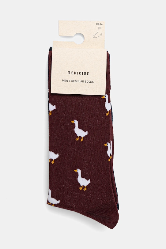 Odzież Medicine skarpetki bawełniane 2-pack RW25-LGM714 multicolor