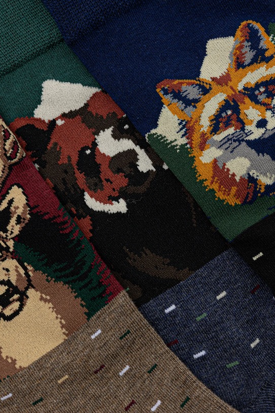 Medicine skarpetki bawełniane 3-pack RW25-LGM805 multicolor RW25