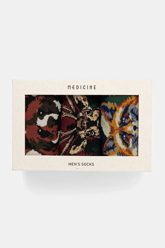 Odzież Medicine skarpetki bawełniane 3-pack RW25-LGM805 multicolor