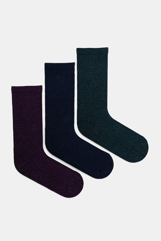 Medicine skarpetki bawełniane 3-pack skarpetki długie multicolor RW25-LGM806