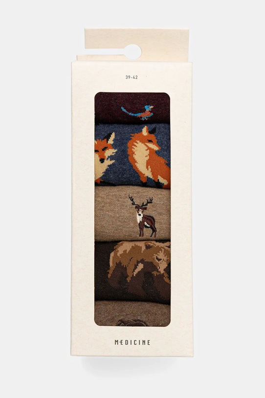 Odzież Medicine skarpetki bawełniane 5-pack RW25-LGM807 multicolor