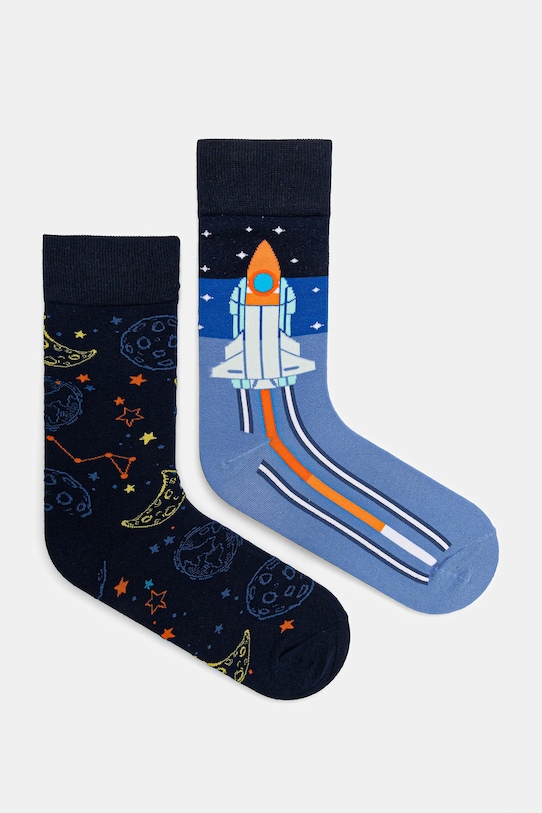 Medicine skarpetki bawełniane 2-pack skarpetki długie multicolor RW25-LGM811