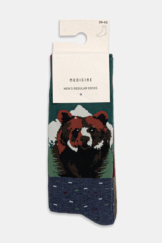 Odzież Medicine skarpetki bawełniane 2-pack RW25-LGM814 multicolor