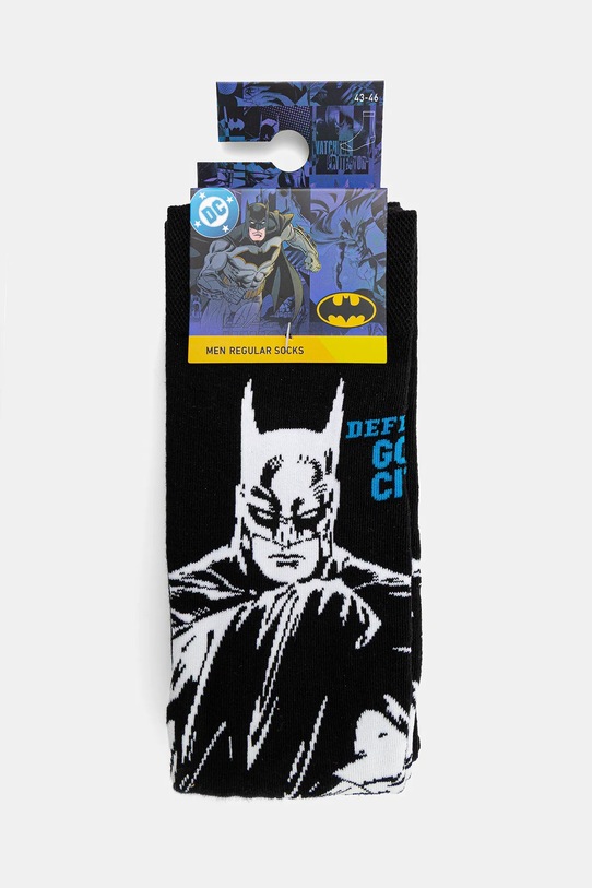 Oblečení Bavlněné ponožky pánské Batman (2-pack) RW25-LGM851 černá