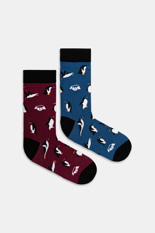 Medicine skarpetki bawełniane 2-pack animal multicolor RW25-LGMA03