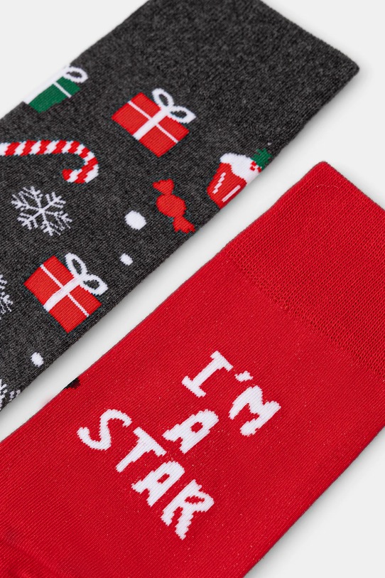 Odzież Skarpetki bawełniane męskie świąteczne (2-pack) RW25-LGMA05 multicolor