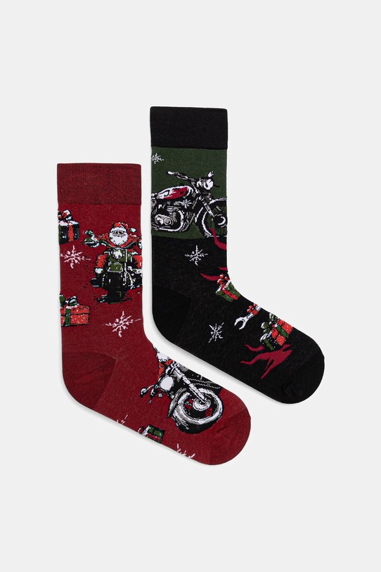 Medicine skarpetki bawełniane 2-pack skarpetki długie multicolor RW25-LGMA12