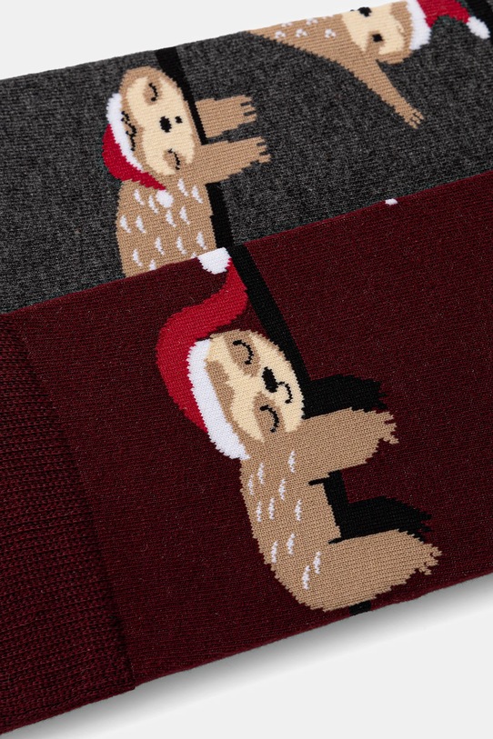 Medicine skarpetki bawełniane 2-pack RW25-LGMA15 multicolor RW25