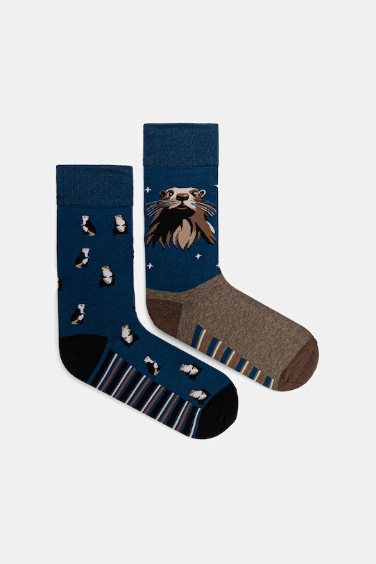 Medicine skarpetki bawełniane 2-pack animal multicolor RW25-LGMA16