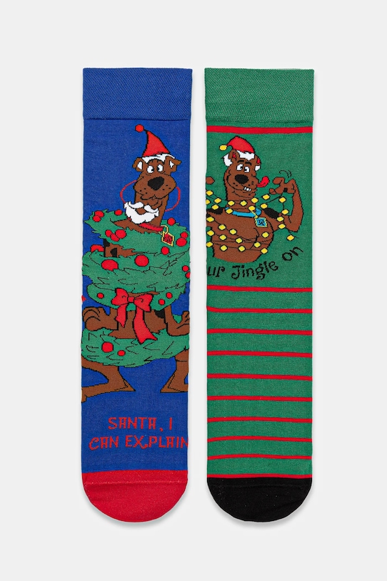 Medicine skarpetki bawełniane 2-pack animal multicolor RW25-LGMA52