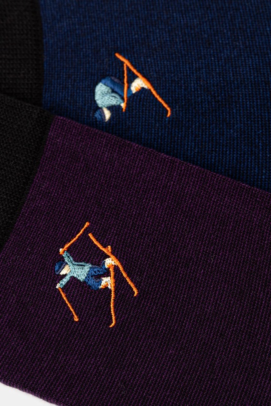 Medicine skarpetki bawełniane 2-pack RW25-LGMB00 multicolor RW25