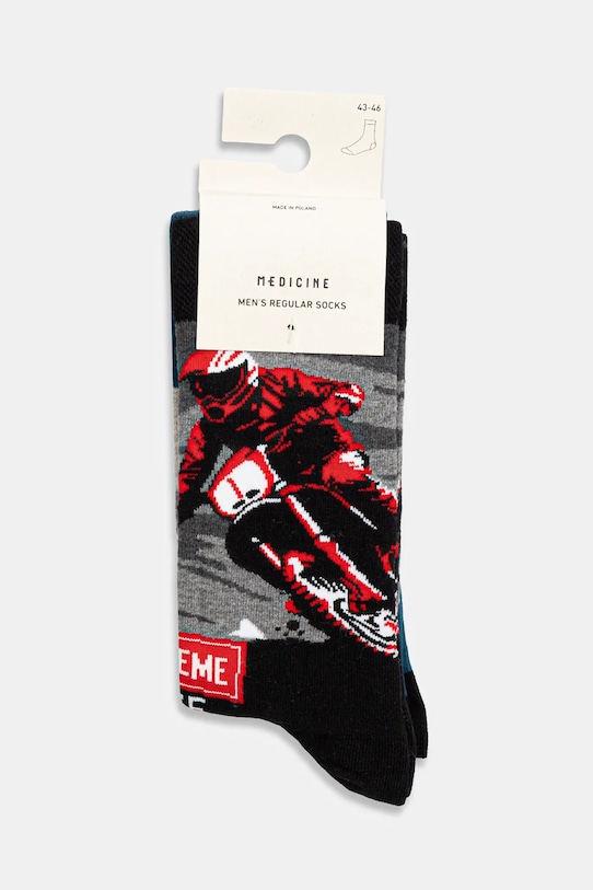 Odzież Medicine skarpetki bawełniane 2-pack RW25-LGMB03 multicolor