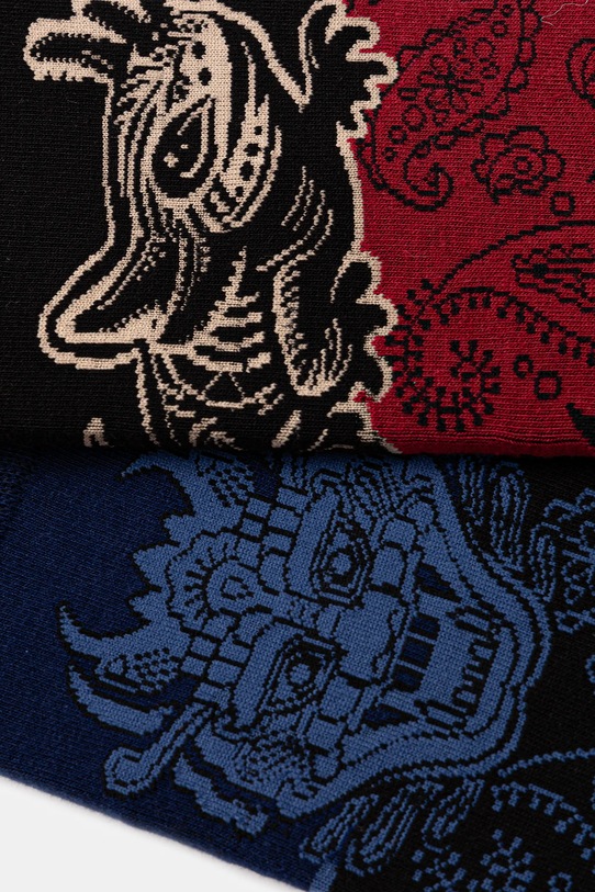 Medicine skarpetki bawełniane 2-pack RW25-LGMB10 multicolor RW25