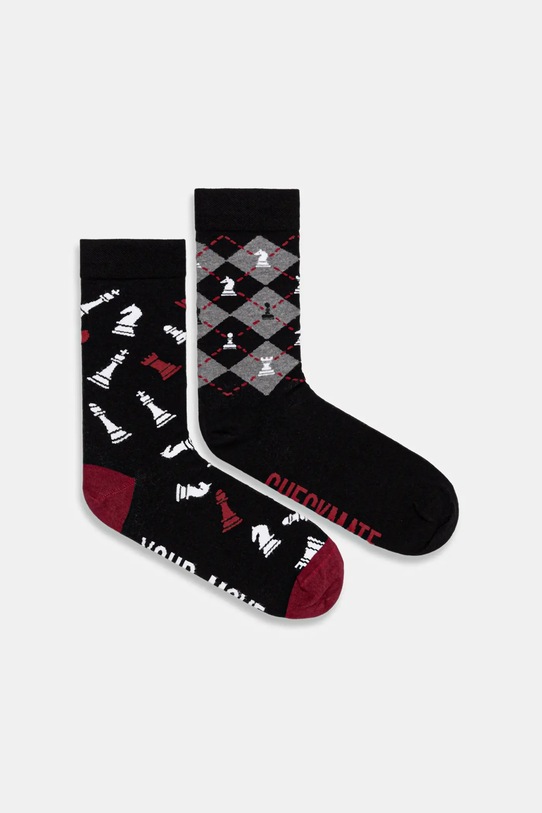 Medicine skarpetki bawełniane 2-pack skarpetki długie multicolor RW25-LGMB18