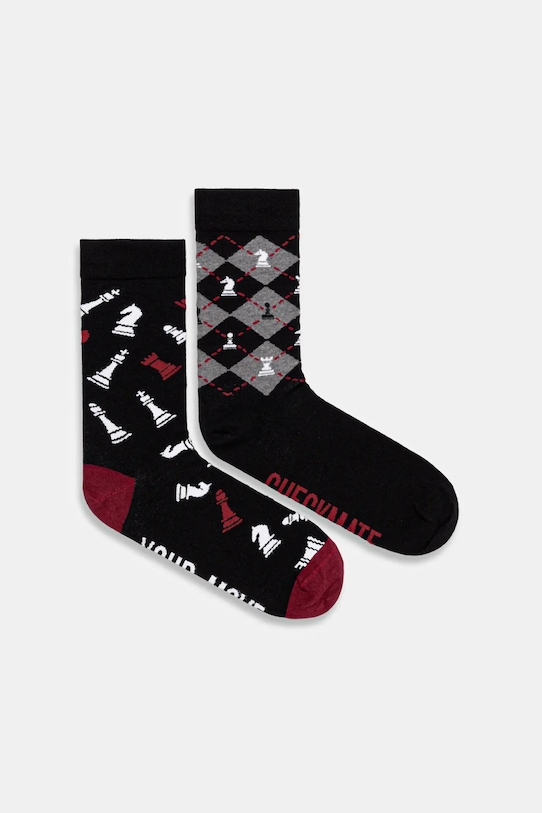 Medicine skarpetki bawełniane 2-pack skarpetki długie multicolor RW25-LGMB18