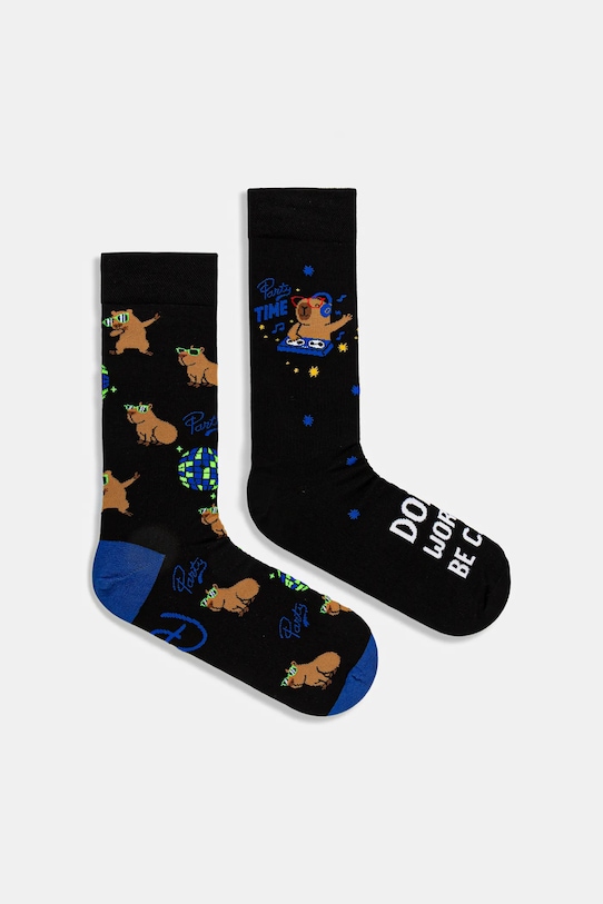 Skarpetki bawełniane męskie wzorzyste (2-pack) RW25-LGMB22 multicolor RW25