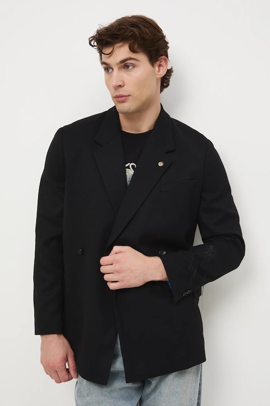 Medicine marynarka czarny RW25-MKMA52