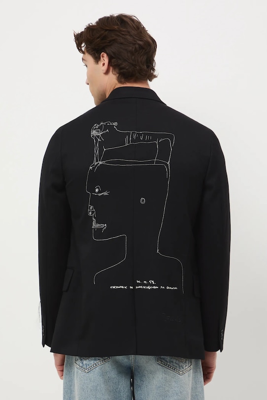 Medicine marynarka RW25-MKMA52 czarny