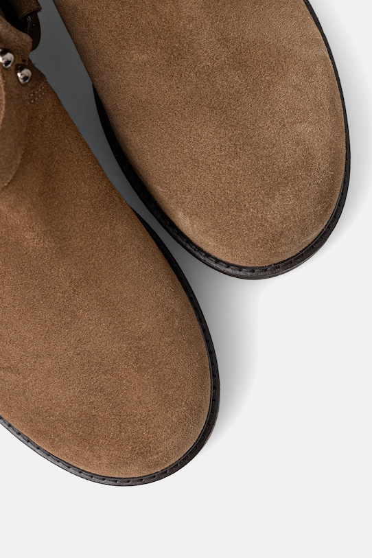 Medicine botki zamszowe RW25-OBD413 brązowy