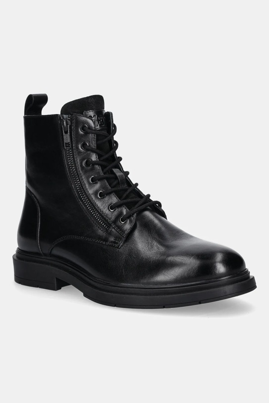 Medicine buty wysokie skórzane RW25-OBM607 czarny RW25