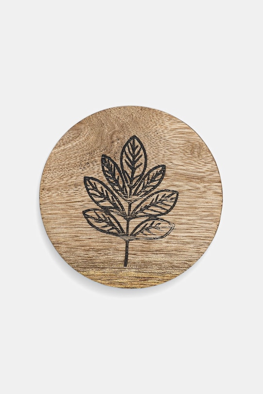 Medicine podkładka pod kubek 4-pack RW25-ORU602 brązowy RW25