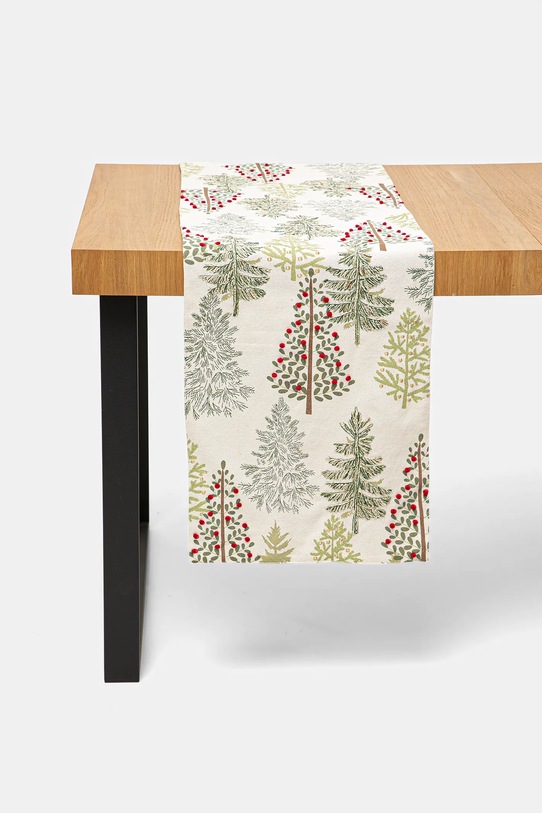 Bieżnik bawełniany świąteczny 40 x 160 cm multicolor RW25-ORU816