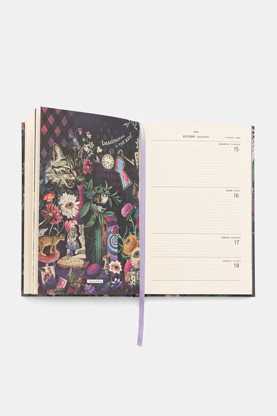Lifestyle i travel Kalendarz 2026 ze znacznikiem RW25-PAU913 multicolor