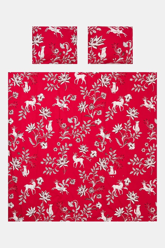 Nappali és hálószoba Medicine pamut ágynemű szett RW25-PCU810 piros