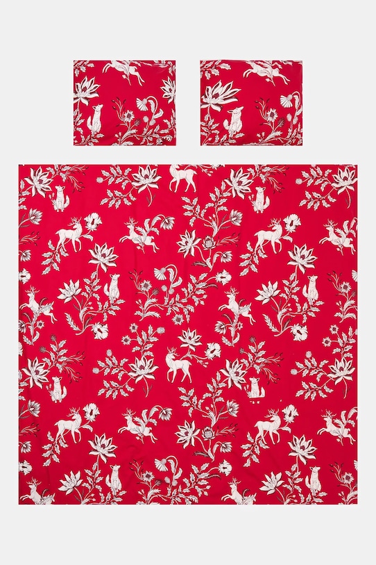 Nappali és hálószoba Medicine pamut ágynemű szett RW25-PCU810 piros