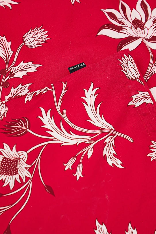 Medicine pamut ágynemű szett RW25-PCU810 piros