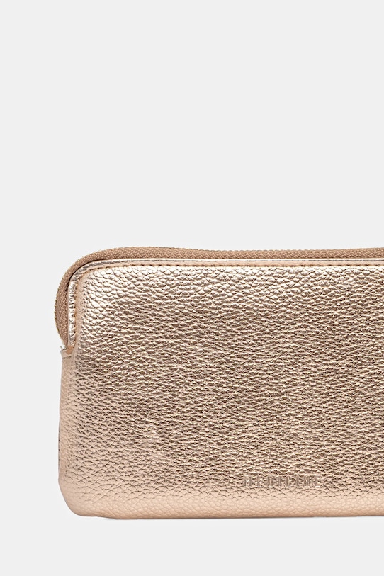 Portfel damski z metalicznym wykończeniem złoty RW25-PFDA03