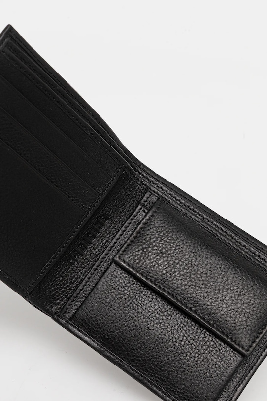 Medicine portfel skórzany czarny RW25-PFM801