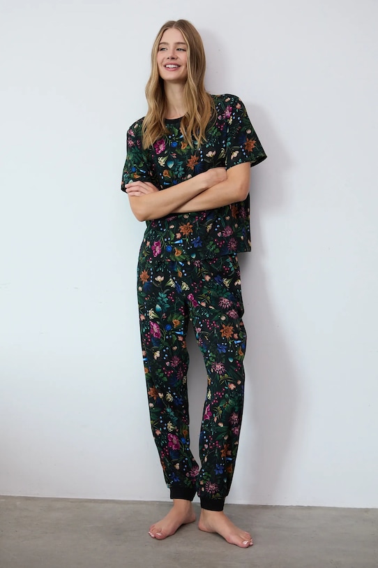 Medicine piżama tkanina multicolor RW25-PJD600