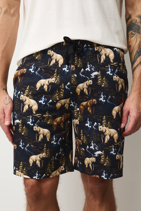 Medicine piżama bawełniana RW25-PJM601 beżowy