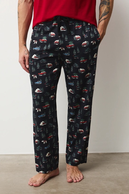 Medicine piżama bawełniana czerwony RW25-PJMA02